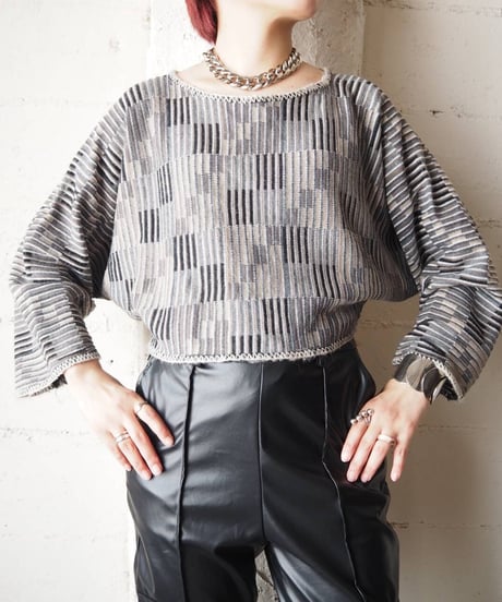 SONIA RYKIEL Pattern Short Knit GR