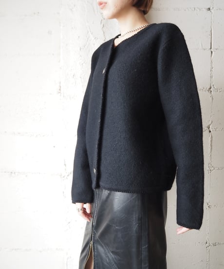 Tyrolean Knit Cardigan BK