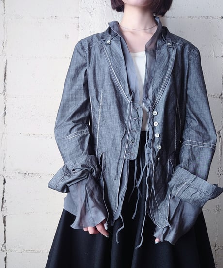 MARITHÉ FRANÇOIS GIRBAUD Layered Design Jacket GR