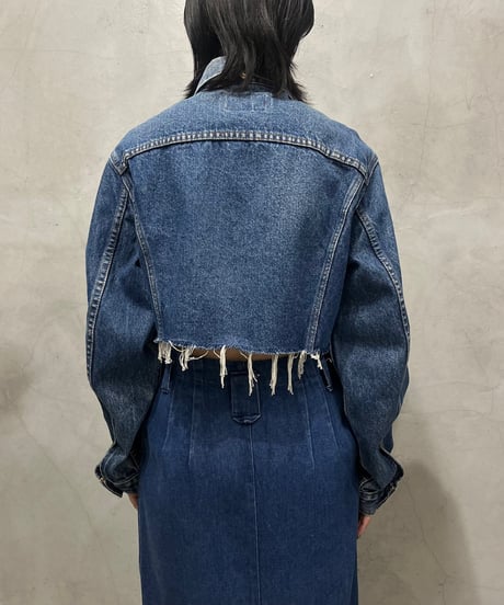 REMAKE Levi's Cutoff Denim Jacket BL