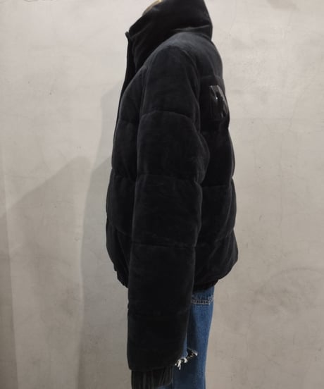 DKNY Suede Down Jacket BK