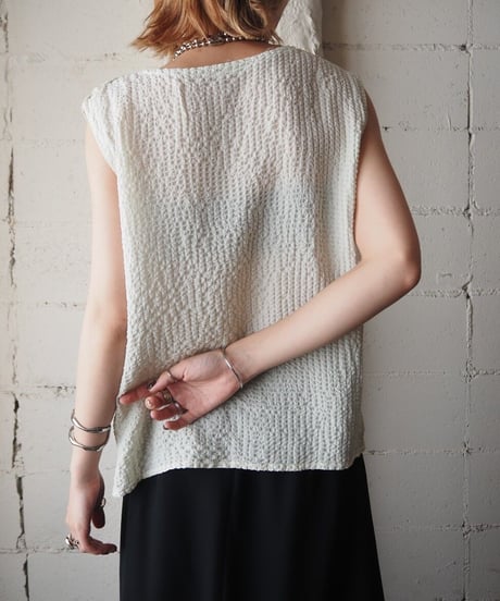 Guy Laroche Side Button Sleeveless Cutsewn IV