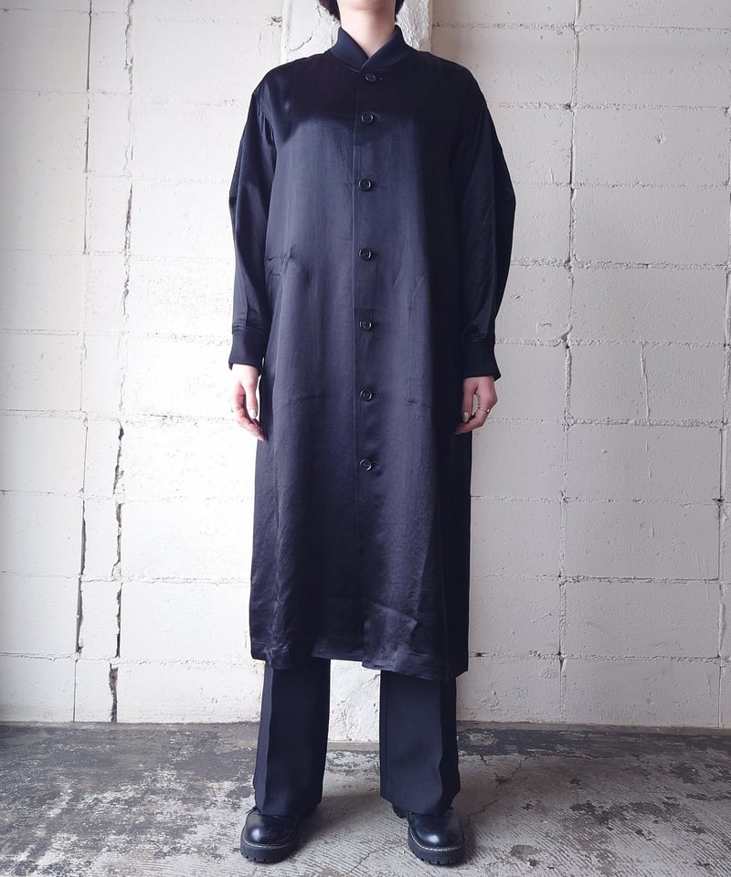 Orfeo ORIGINAL】Satin Blouson Coat | Orfeo