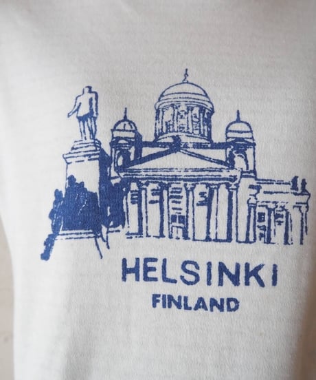 Helsinki Ringer Tee WH BL