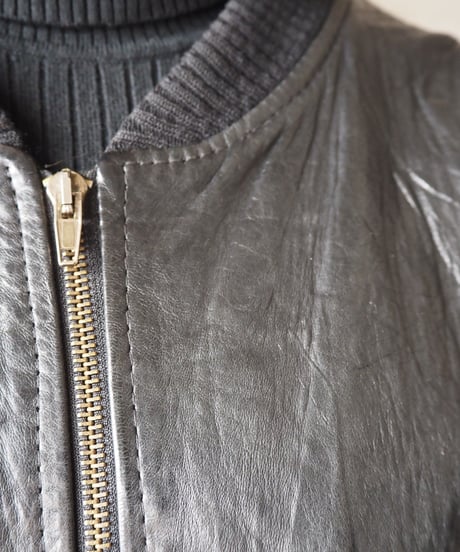 Leather Blouson BK