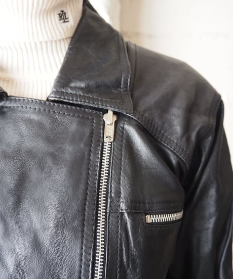 Riders Leather Jacket  BK