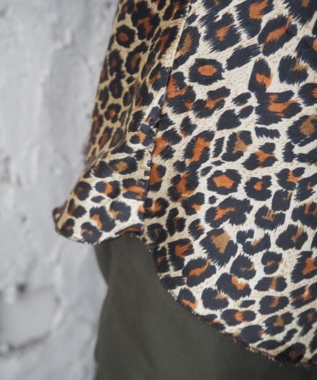 Leopard Pattern Satin Camisole BEBR