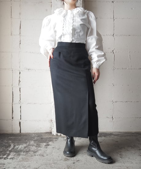 Chloé Wool Tight Skirt Dead Stock BK