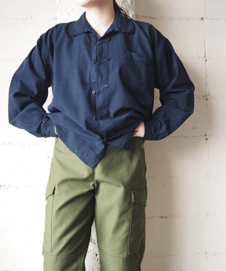Loop Button Design Shirt NV