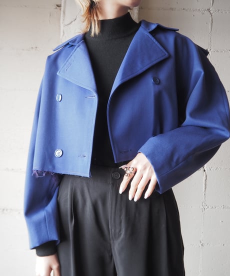 REMAKE Short Trench Jacket PUR