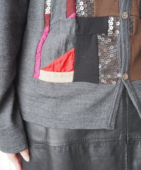 COMME des GARÇONS  Patchwork Knit GR