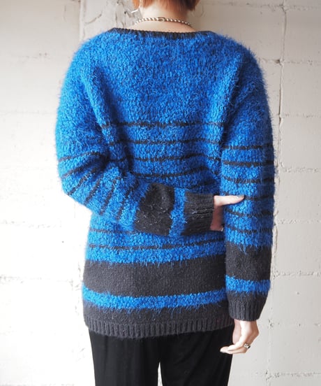 Calvin Klein Border Pattern Sweater BLBK