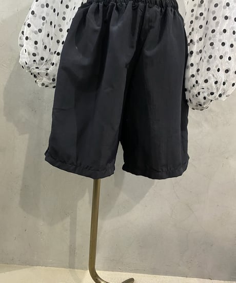 REMAKE Drawstring Short Pants BK
