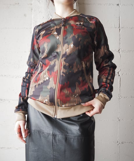 adidas×Pharrell Williams Camouflage Pattern Track Jacket KABE