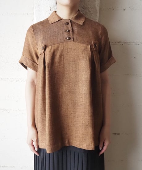 Belted Design Pullover BR