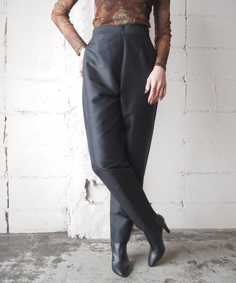 Silk Pants BK
