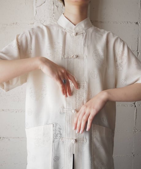 Pattern s/s China Shirt IV