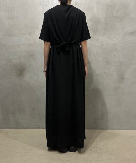 Front Button S/S Dress BK