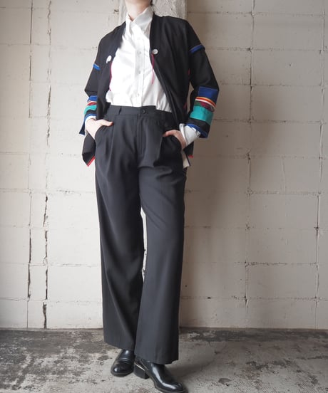 Ethnic Embroidery China Button Jacket BK
