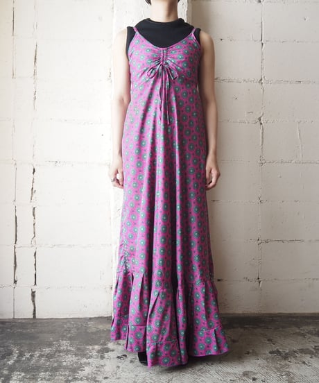Small Pattern Camisole Dress PI