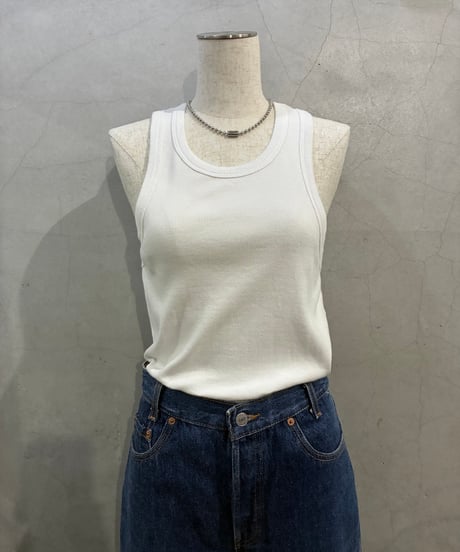 DIESEL Back Logo Tank WH