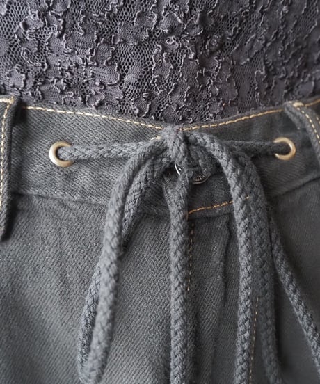 Remake Levi's505 Crashed Denim BK