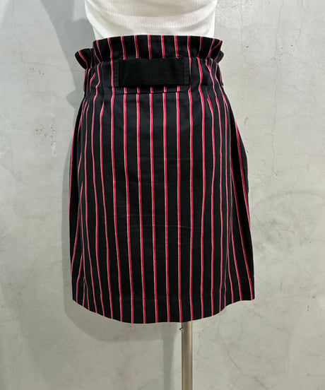 Vivienne Westwood ANGLOMANIA Stripe Belted Skirt BKREWH