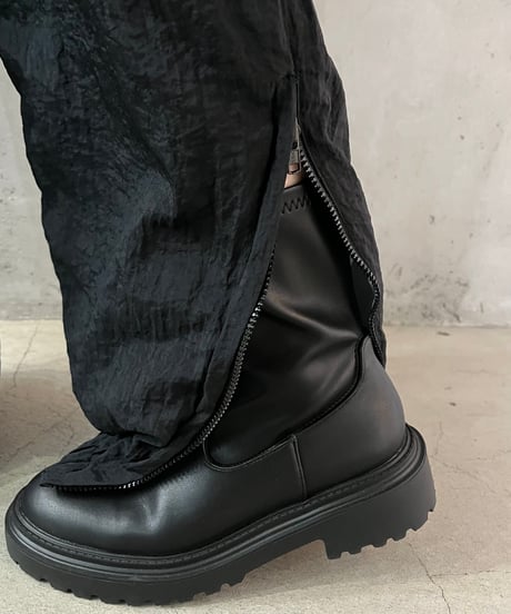 NIKE Side Zip Nylon Pants BK
