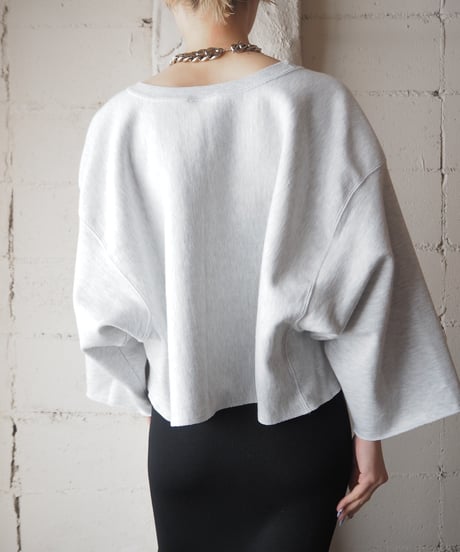 REMAKE Cutoff Sweat LGRGN