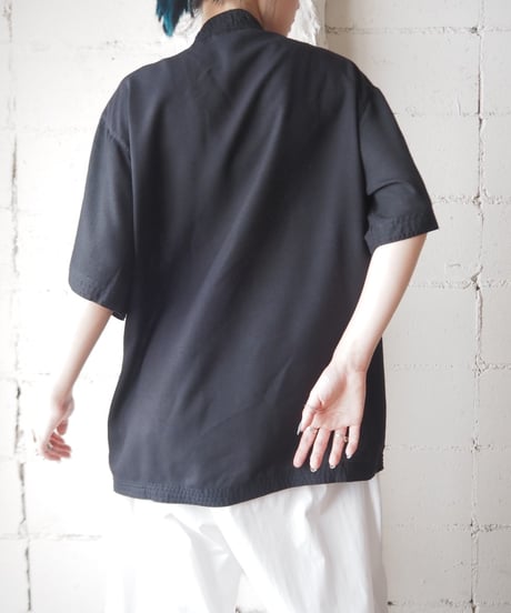 Dragon Embroidery Shirt Jacket BKGD