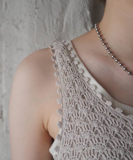 Crochet Sleeveless Knit BE