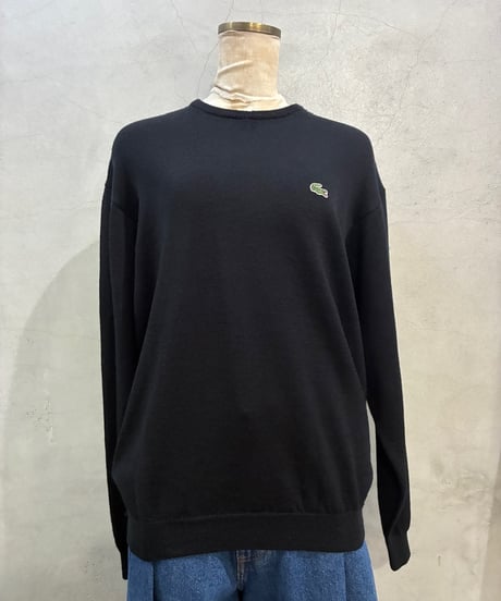 LACOSTE Crew Neck Knit BK