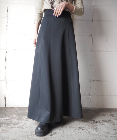 1970’s Long Flare Skirt BK