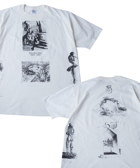 1990's Dead Stock USA Salvador Dali Tee All Around Print
