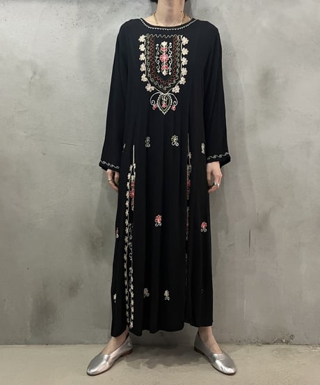 Floral Embroidery Dress BKPK