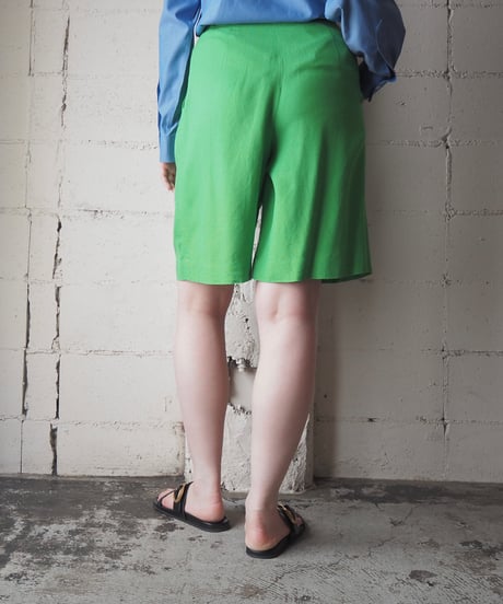 JAEGER Made in Great Britain Linen Blend Shorts YGN
