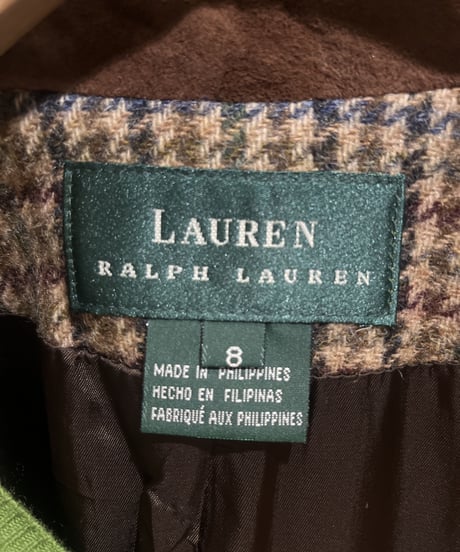LAUREN Check Tailored Jacket BEBR