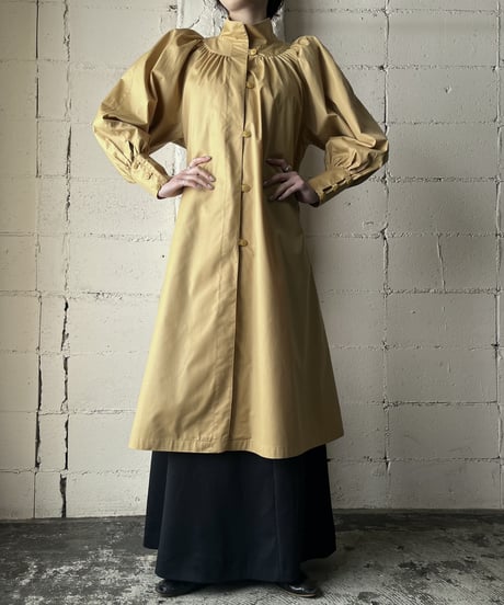 Gather Design Flared Coat YE