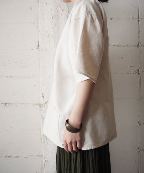 Linen China Shirt Jacket