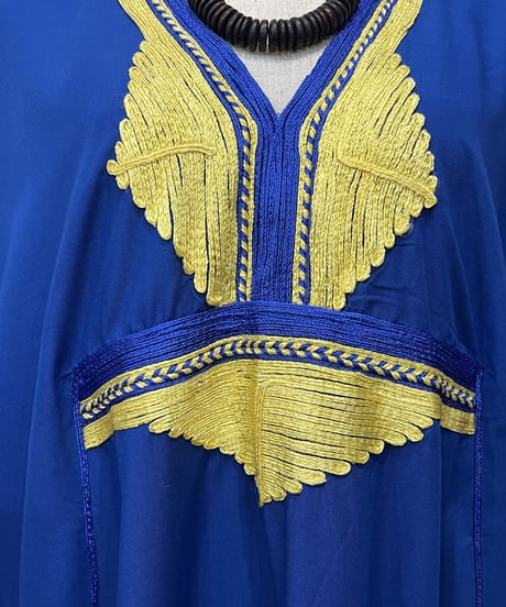 Embroidery Kaftan Dress BLYE