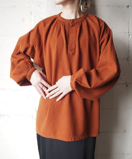 Collarless Color Shirt OR