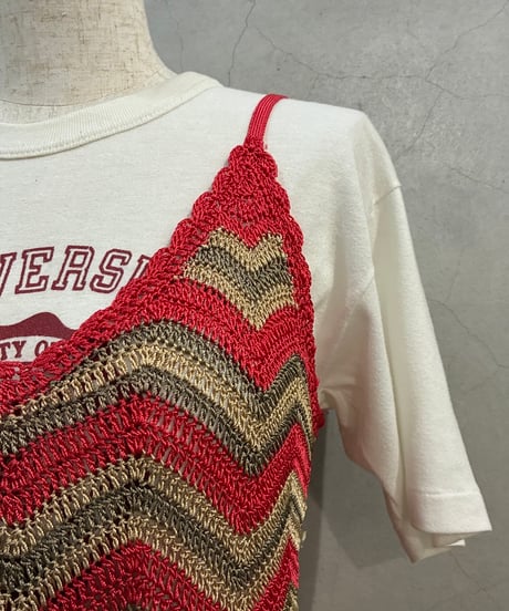 Zigzag Crochet Camisole REBE