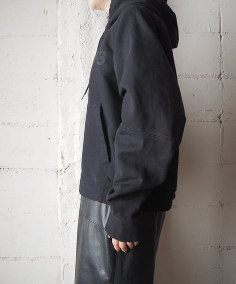 Y-3 Yohji Yamamoto 3D Sleeve Hoodie BK