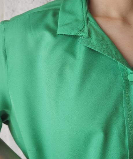1970's Stand Collar Shirt GN