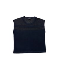 GUESS N/S Sheer Lame Knit BK