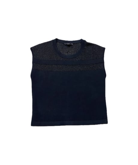 GUESS N/S Sheer Lame Knit BK