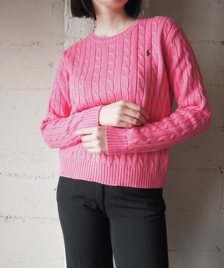 POLO RALPH LAUREN Cotton Cable Sweater PI