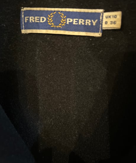 FRED PERRY Stand Collar Line Track Jacket BK WH