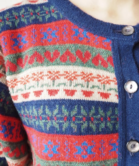 Pattern Knit Cardigan RENV