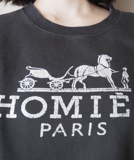 HOMIÉS PARIS Logo Sweat BK